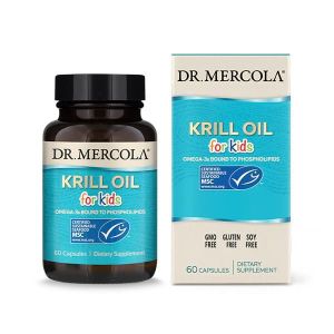 Krill Oil pro děti (60 kapslí) Dr. Mercola