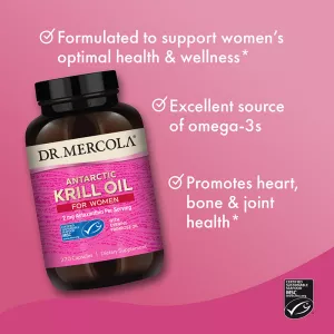 Krill Oil pro ženy - 30 dní (90 kapslí) Dr. Mercola