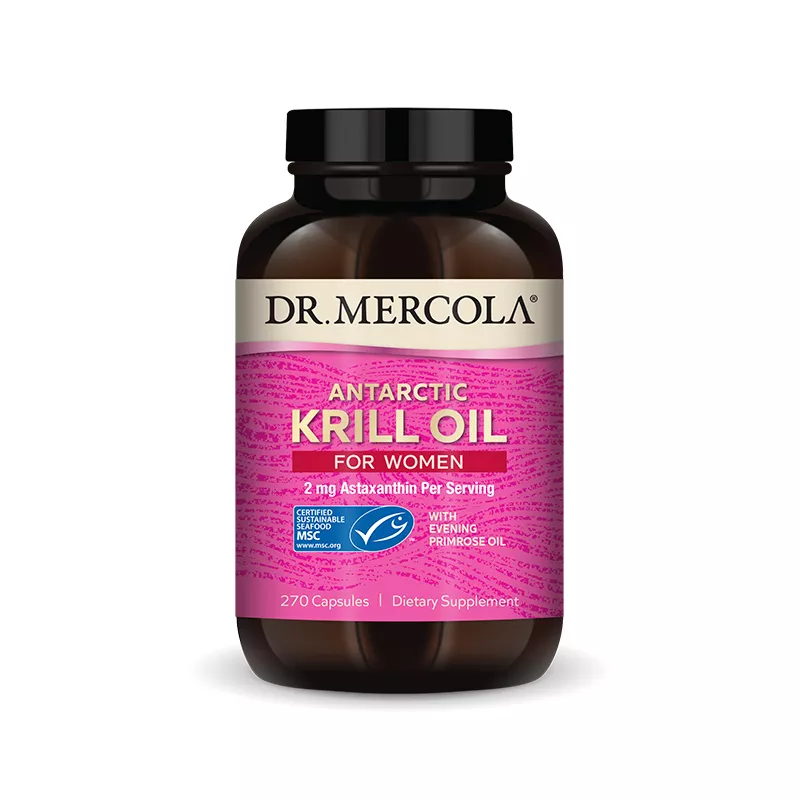 Krill Oil pro ženy - 90 dní (270 kapslí) Dr. Mercola