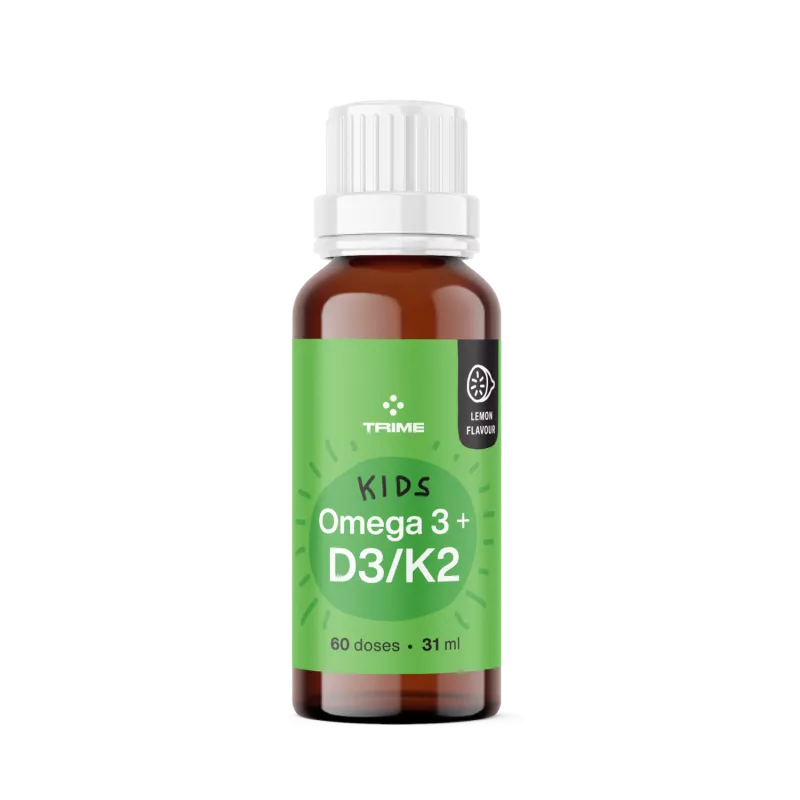 Omega 3 + D3/K2 pro děti - 31ml Trime s.r.o.