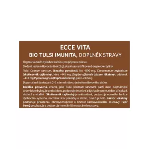 Tulsi Imunita - BIO čaj (25 sáčků) ORGANIC INDIA Pvt.Ltd.