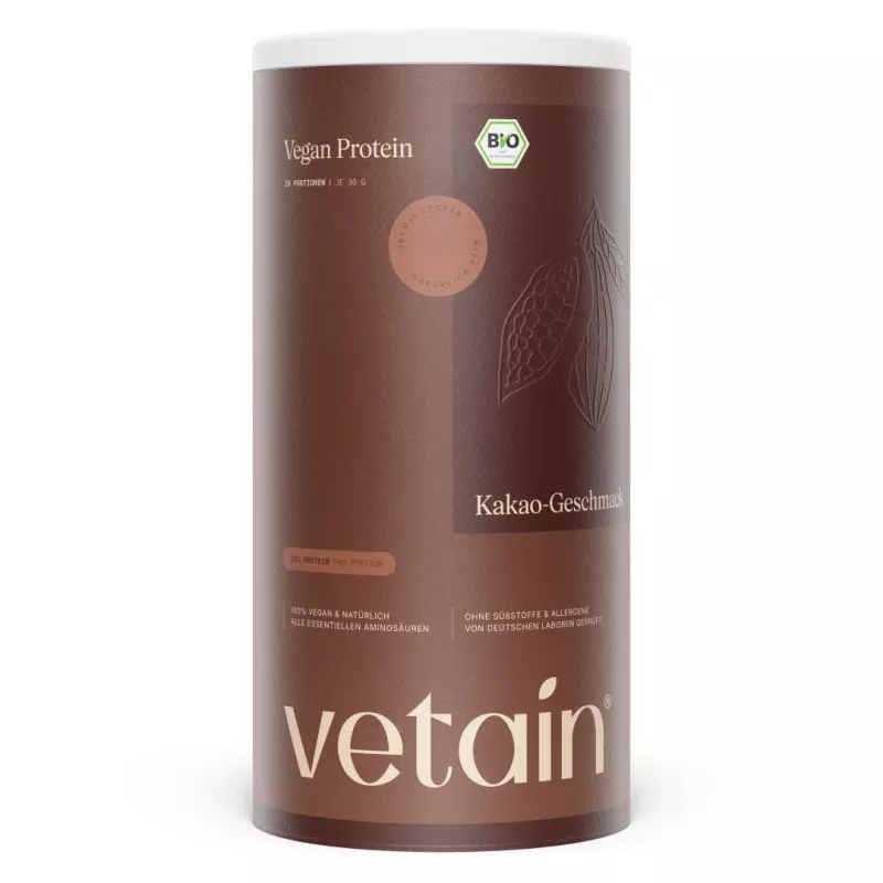 Veganský protein BIO (600g) - raw kakao Vetain GmbH