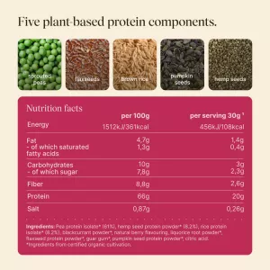 Veganský protein BIO (600g) Vetain GmbH Veganský protein BIO (600g) Vetain GmbH