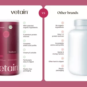 Veganský protein BIO (600g) Vetain GmbH Veganský protein BIO (600g) Vetain GmbH