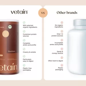 Veganský protein BIO (600g) Vetain GmbH Veganský protein BIO (600g) Vetain GmbH