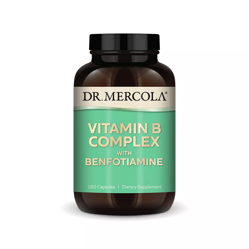 B Komplex vitamíny - 90 dní (180 kapslí) Dr. Mercola