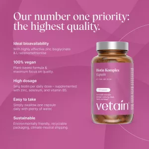 Biotin Komplex 120 kapslí Vetain GmbH