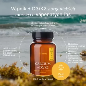 Calcium + D3/K2 90 kapslí Trime s.r.o.