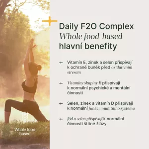 Daily F20 Complex – multivitamín s vitamíny D3, K2 a minerály, 120 + 60 kapslí Trime s.r.o