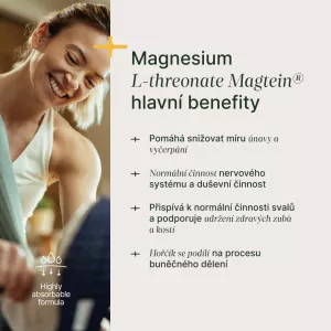 Hořčík ve formě L-threonát Magtein 270 kapslí Trime s.r.o.