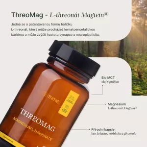 Hořčík ve formě L-threonát Magtein 270 kapslí Trime s.r.o.