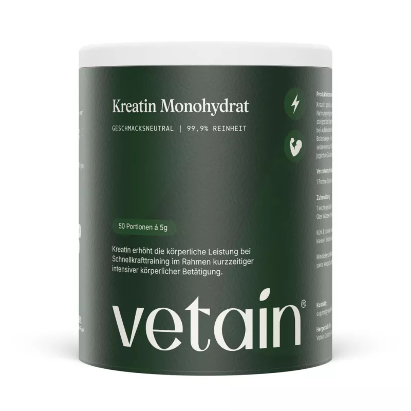 Kreatin monohydrát (250 g) Vetain GmbH