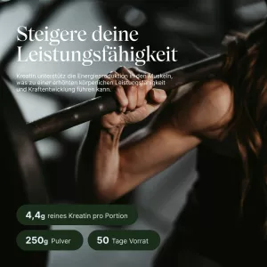 Kreatin monohydrát (250 g) Vetain GmbH