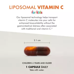 Liposomální Vitamín C pro děti 30 kapslí Dr. Mercola Liposomální Vitamín C pro děti 30 kapslí Dr. Mercola