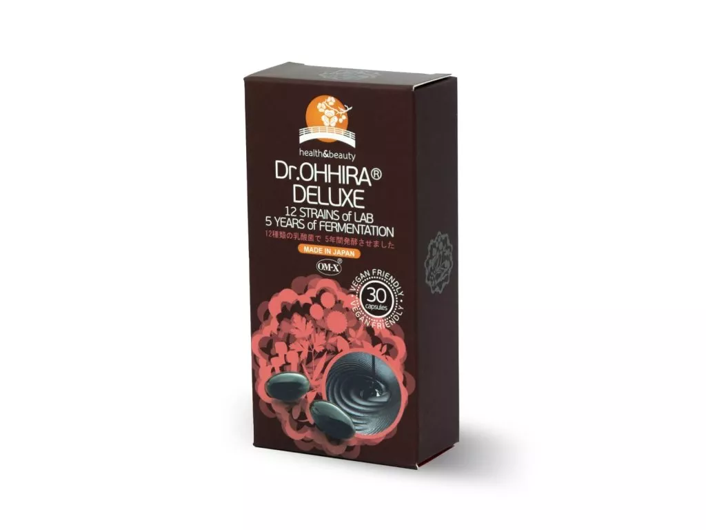 OM-X® probiotika Dr. Ohhira® deluxe 30 kapslí BioBank Co., Ltd.