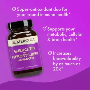 Quercetin and Pterostilbene Advanced 60 kapslí (30 dní) Dr. Mercola