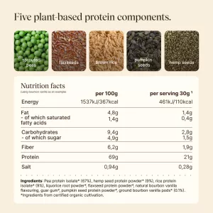 Veganský protein BIO (30 g) Vetain GmbH