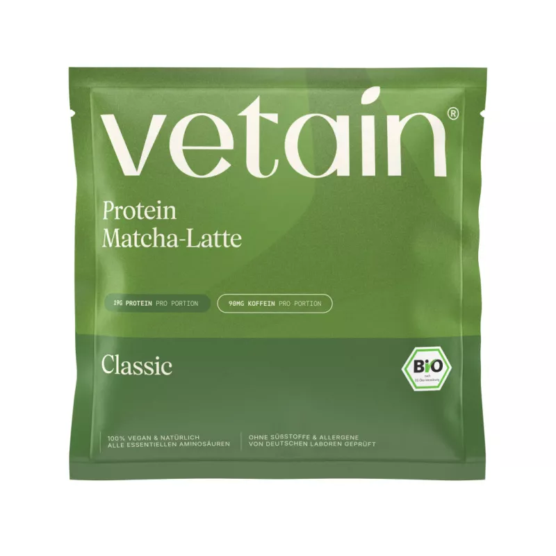 Veganský protein BIO (30 g) - / Bio Matcha Latte Vetain GmbH