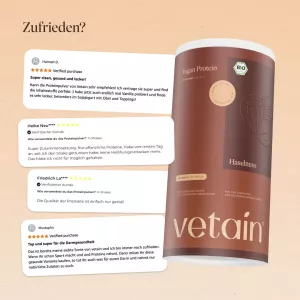 Veganský protein BIO (600g) Vetain GmbH
