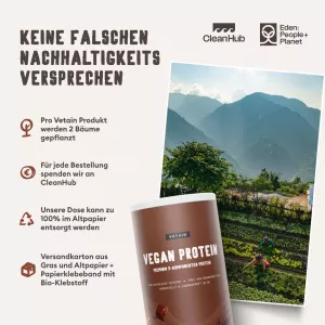 Veganský protein BIO (600g) Vetain GmbH