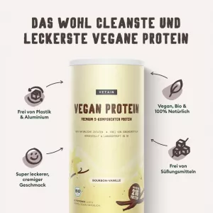 Veganský protein BIO (600g) Vetain GmbH