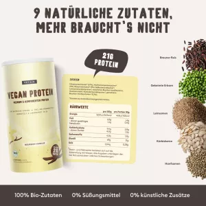 Veganský protein BIO (600g) Vetain GmbH