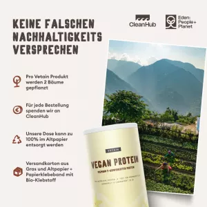 Veganský protein BIO (600g) Vetain GmbH